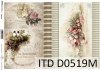 Papier decoupage (HS code 48025700) D0519M